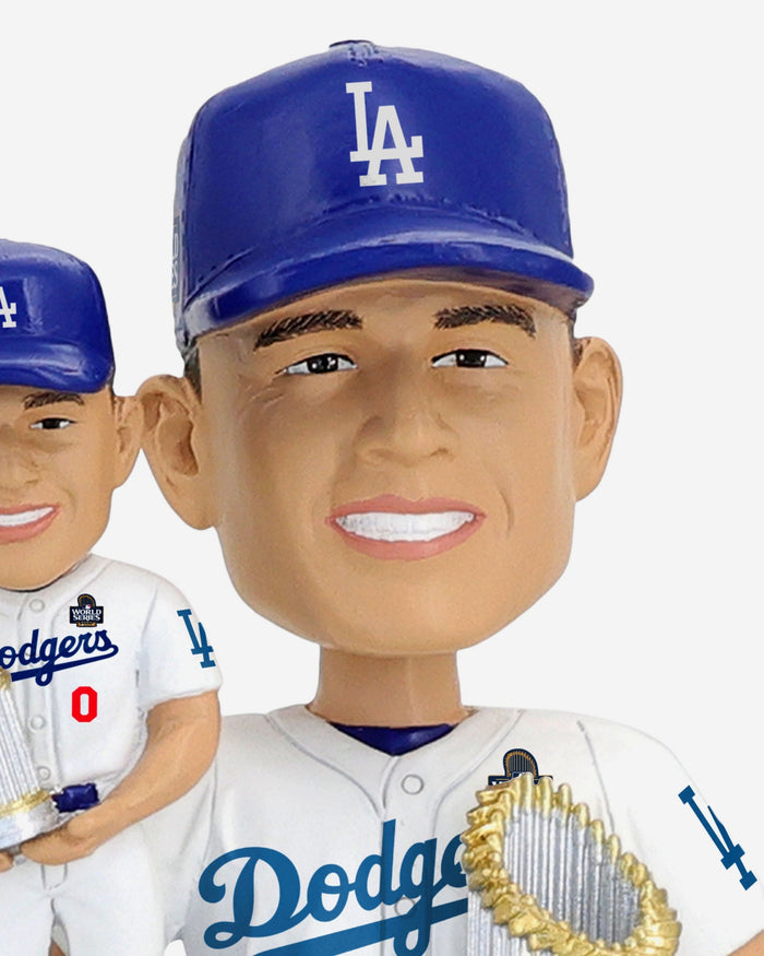 Jack Flaherty Los Angeles Dodgers 2024 World Series Champions Bobble Dubblz Bobblehead FOCO - FOCO.com