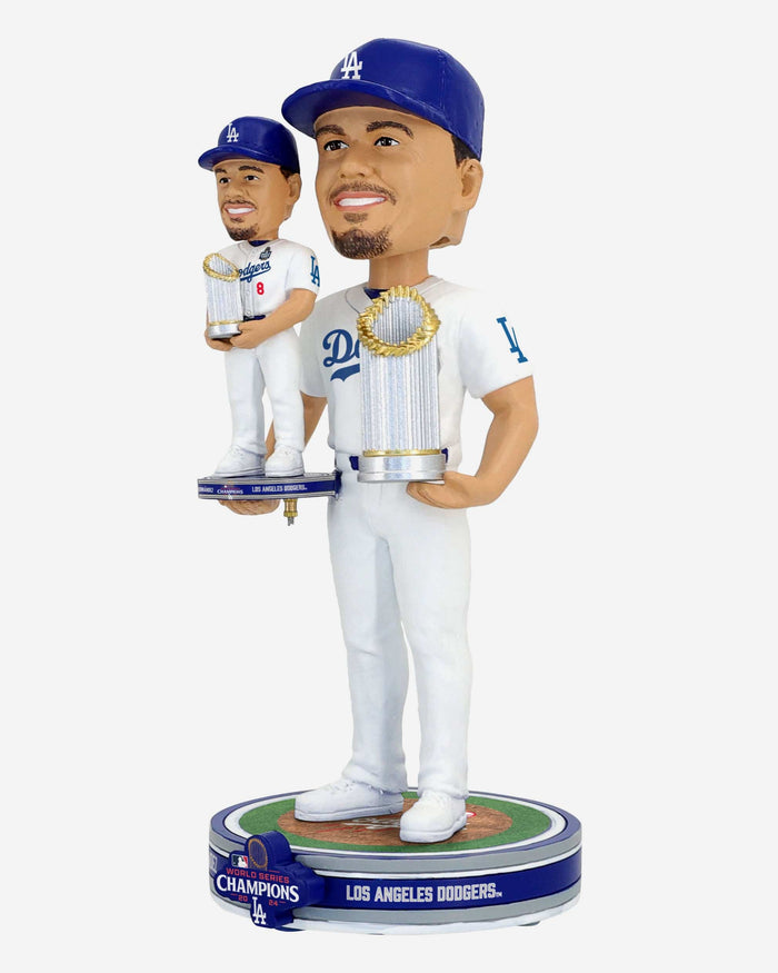 Kike Hernandez Los Angeles Dodgers 2024 World Series Champions Bobble Dubblz Bobblehead FOCO - FOCO.com