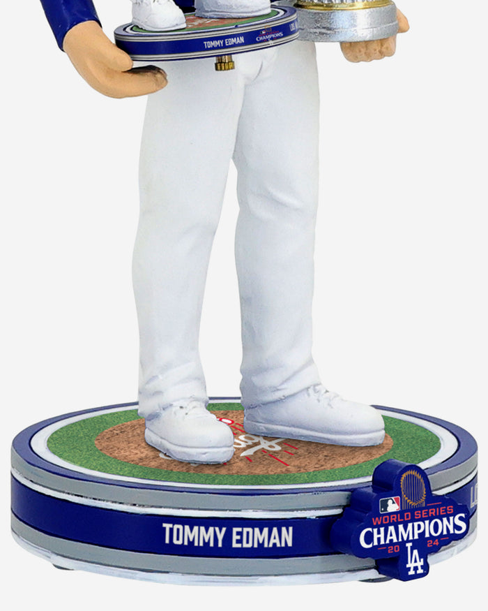 Tommy Edman Los Angeles Dodgers 2024 World Series Champions Bobble Dubblz Bobblehead FOCO - FOCO.com