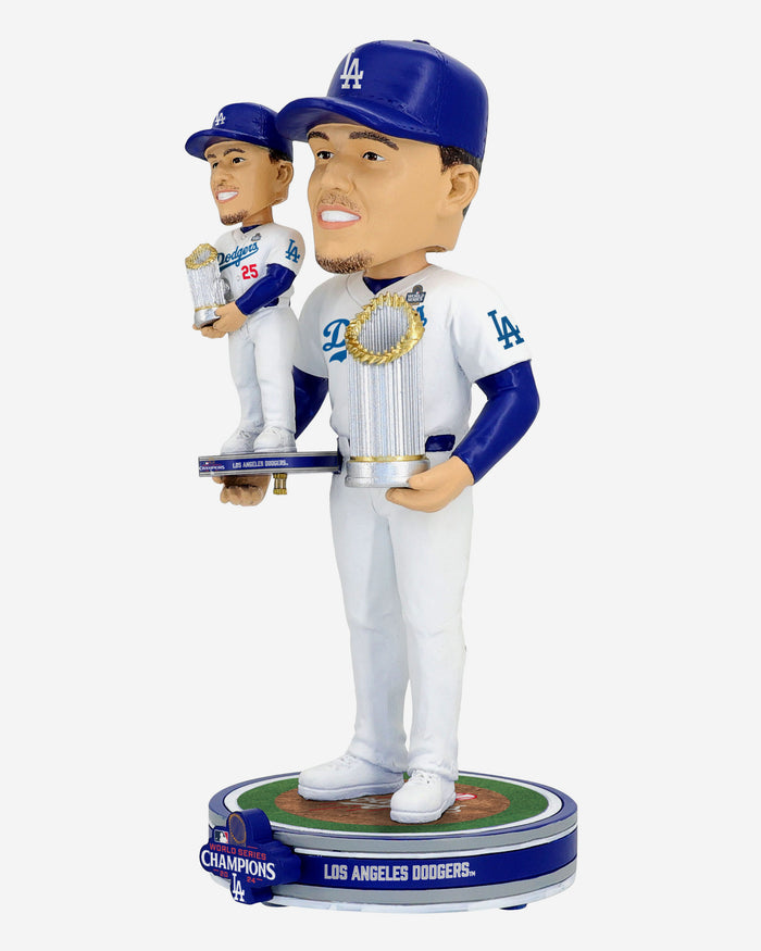 Tommy Edman Los Angeles Dodgers 2024 World Series Champions Bobble Dubblz Bobblehead FOCO - FOCO.com