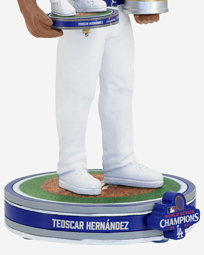 Teoscar Hernandez Los Angeles Dodgers 2024 World Series Champions Bobble Dubblz Bobblehead FOCO - FOCO.com