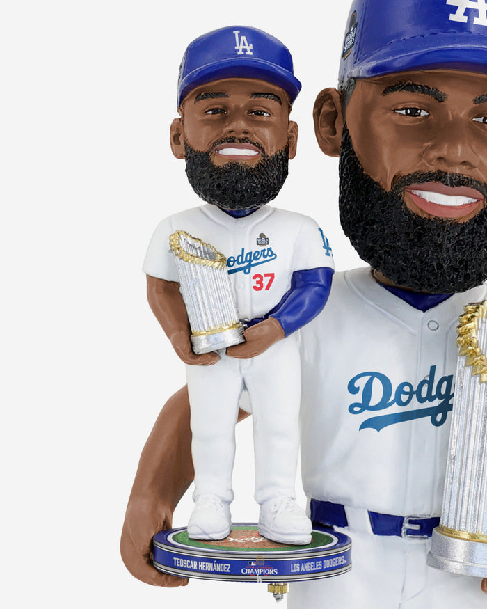 Teoscar Hernandez Los Angeles Dodgers 2024 World Series Champions Bobble Dubblz Bobblehead FOCO - FOCO.com