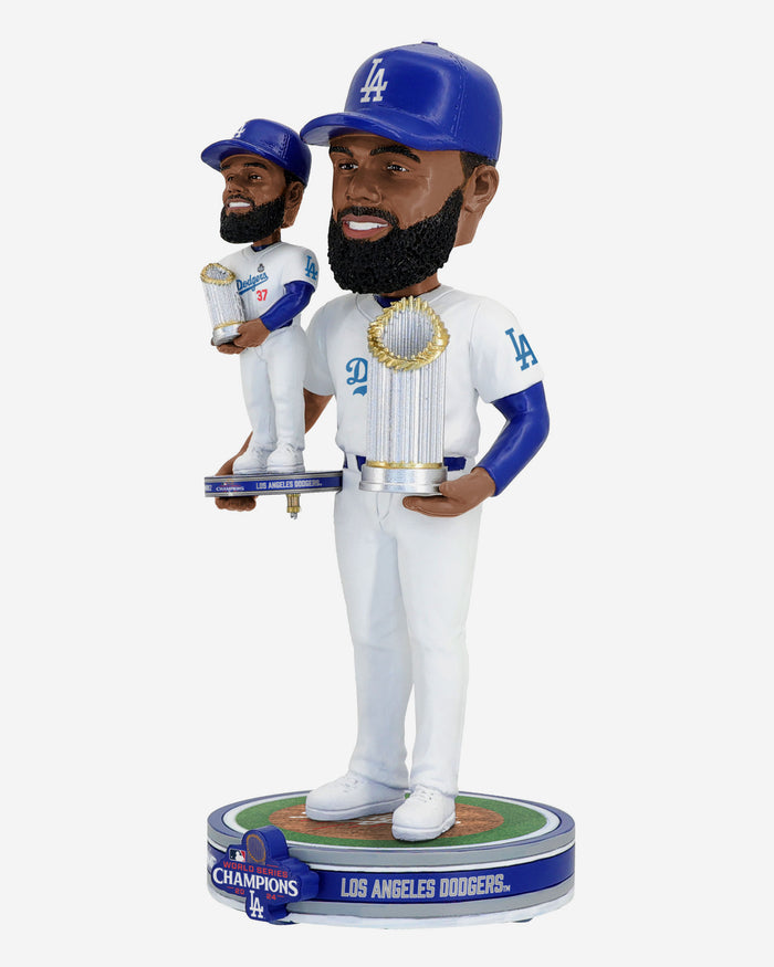 Teoscar Hernandez Los Angeles Dodgers 2024 World Series Champions Bobble Dubblz Bobblehead FOCO - FOCO.com