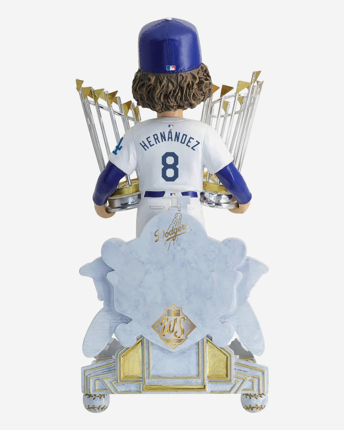 Kike Hernandez Los Angeles Dodgers 2025 Back To Back World Series Champions Celebration Bobblehead FOCO - FOCO.com