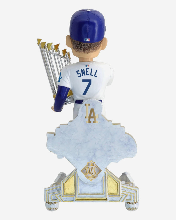 Blake Snell Los Angeles Dodgers 2025 World Series Champions Celebration Bobblehead FOCO - FOCO.com