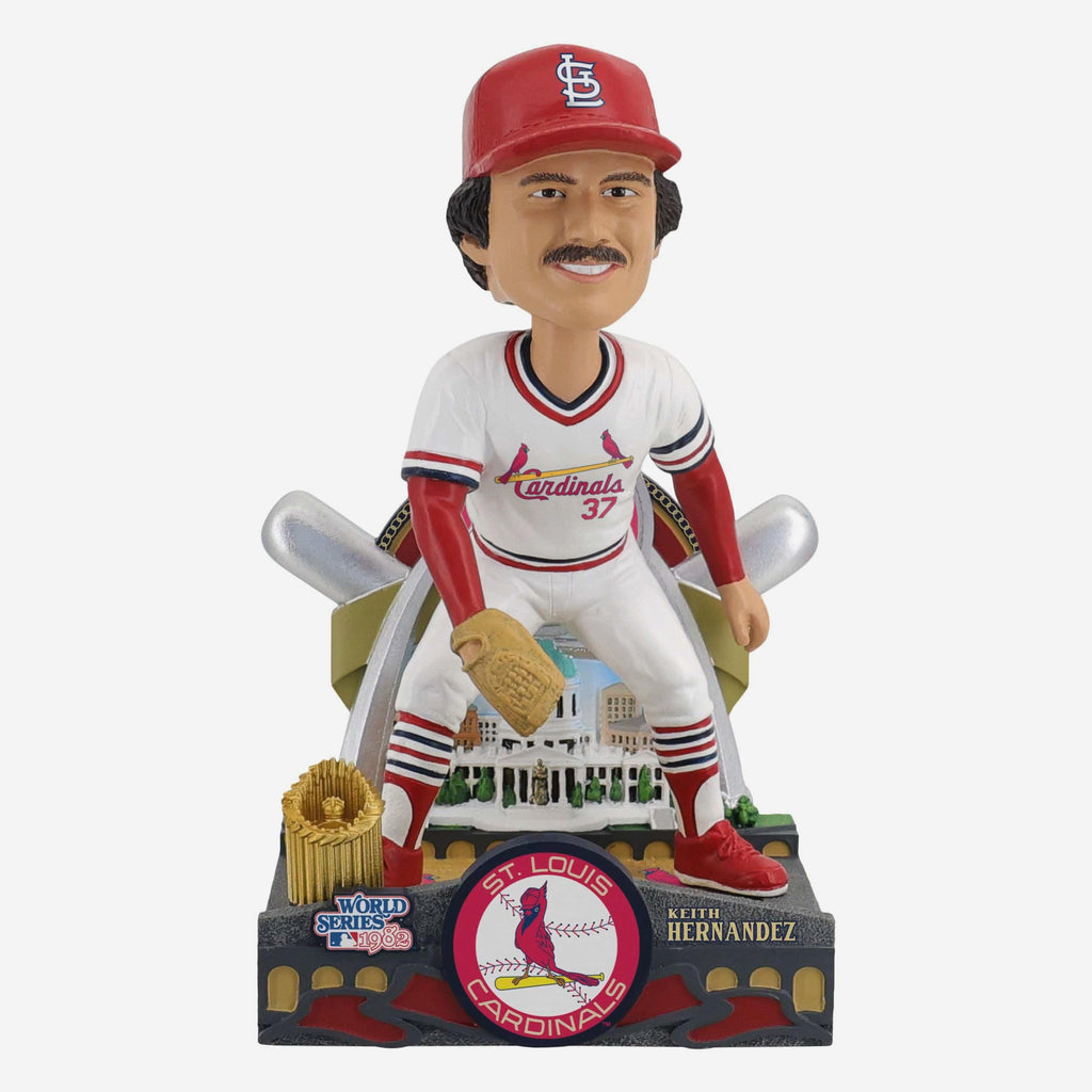Keith Hernandez St Louis Cardinals 1982 World Series Champions Bobblehead FOCO - FOCO.com