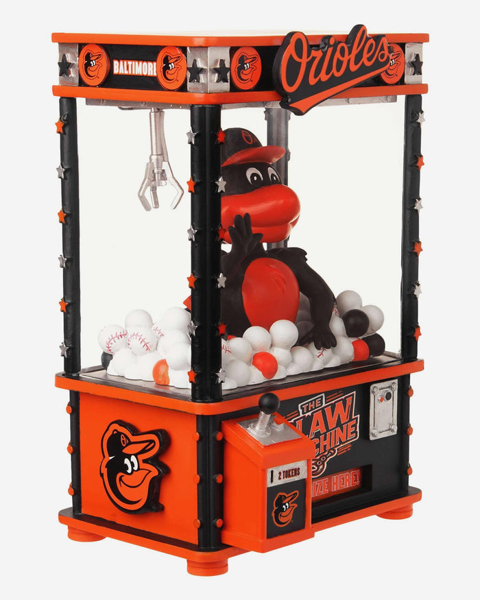 The Oriole Bird Baltimore Orioles Claw Machine Mascot Bobblehead FOCO - FOCO.com