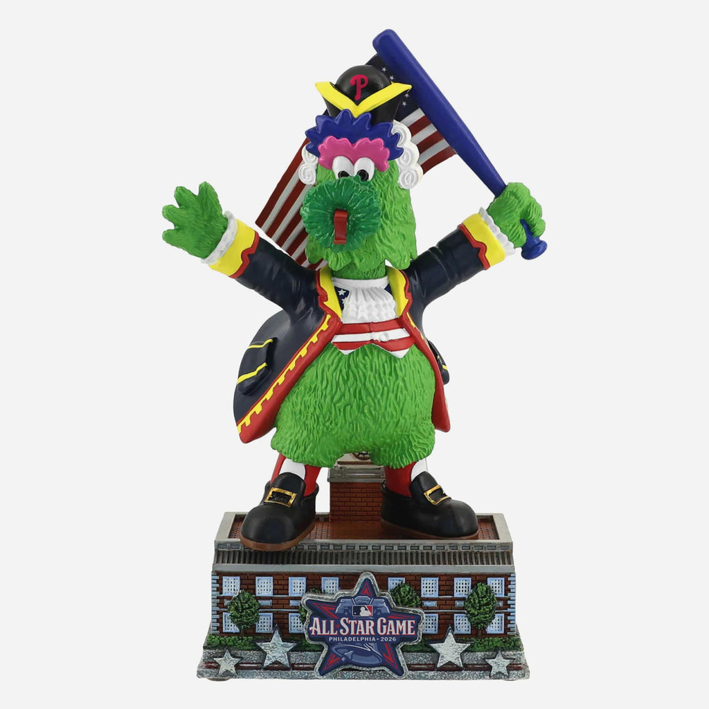 Phillie Phanatic Philadelphia Phillies 2026 MLB All Star Commemorative Mascot Bobblehead FOCO - FOCO.com