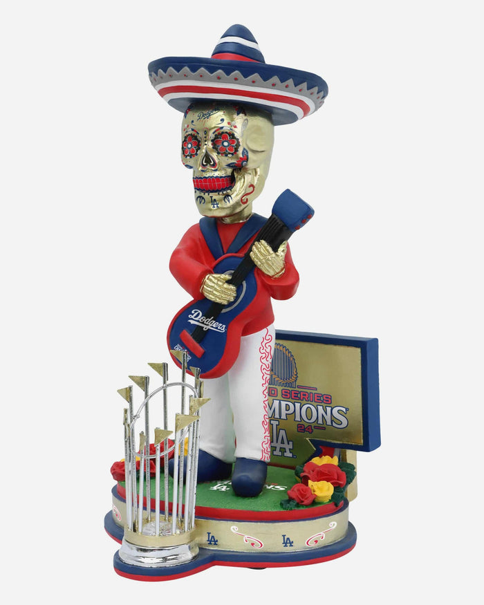 Senor Los Angeles Dodgers 2024 World Series Champions Day of the Dead Bobblehead FOCO - FOCO.com