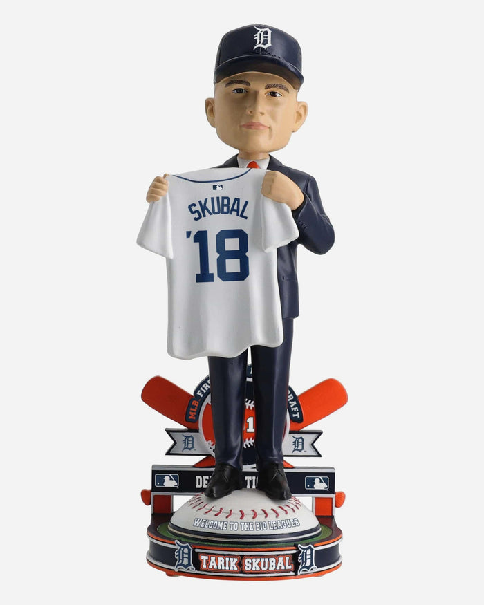 Tarik Skubal Detroit Tigers 2018 MLB Draft Pick Bobblehead FOCO - FOCO.com