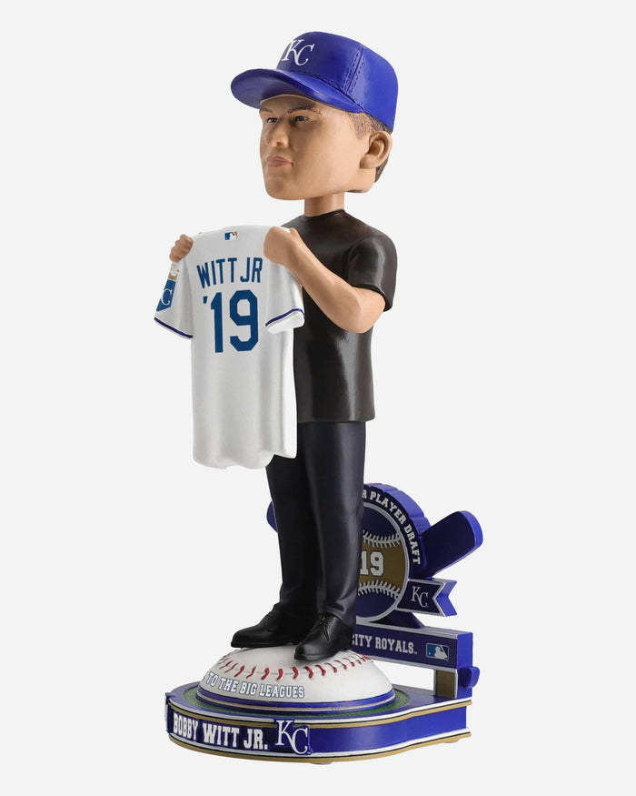 Bobby Witt Jr Kansas City Royals 2019 MLB Draft Pick Bobblehead FOCO - FOCO.com