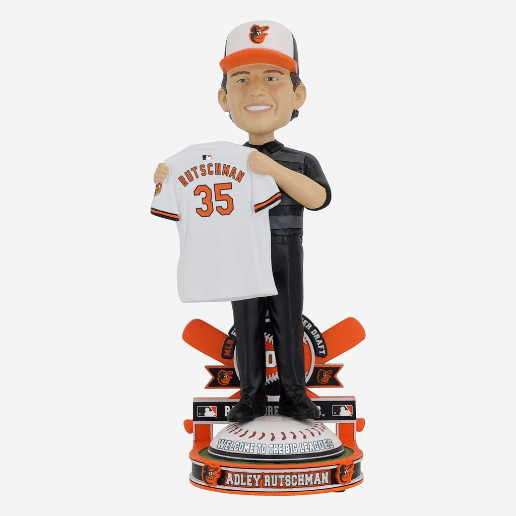 Adley Rutschman Baltimore Orioles 2019 Draft Pick Bobblehead FOCO - FOCO.com