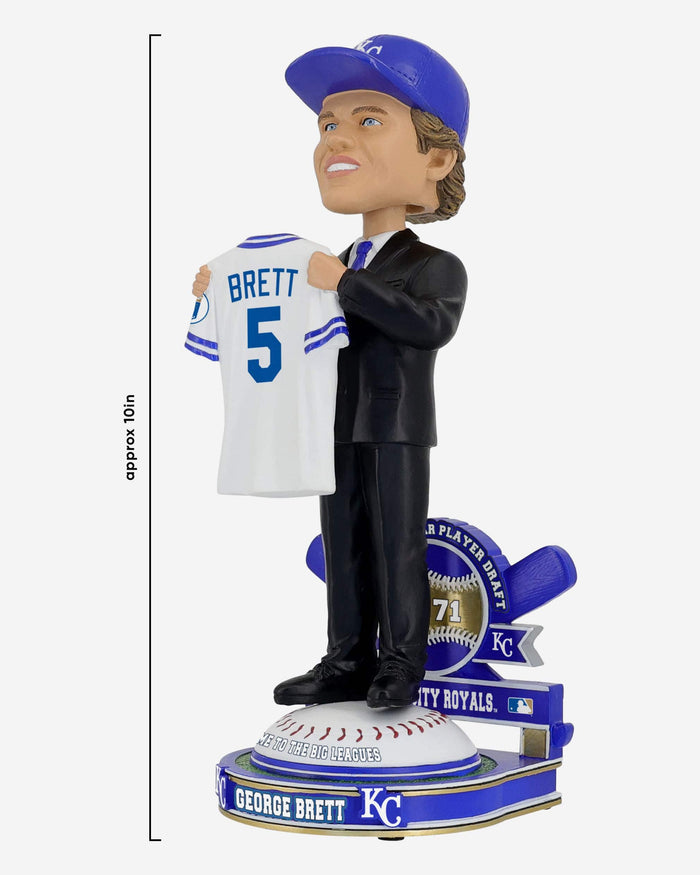 George Brett Kansas City Royals 1971 Draft Pick Bobblehead FOCO - FOCO.com