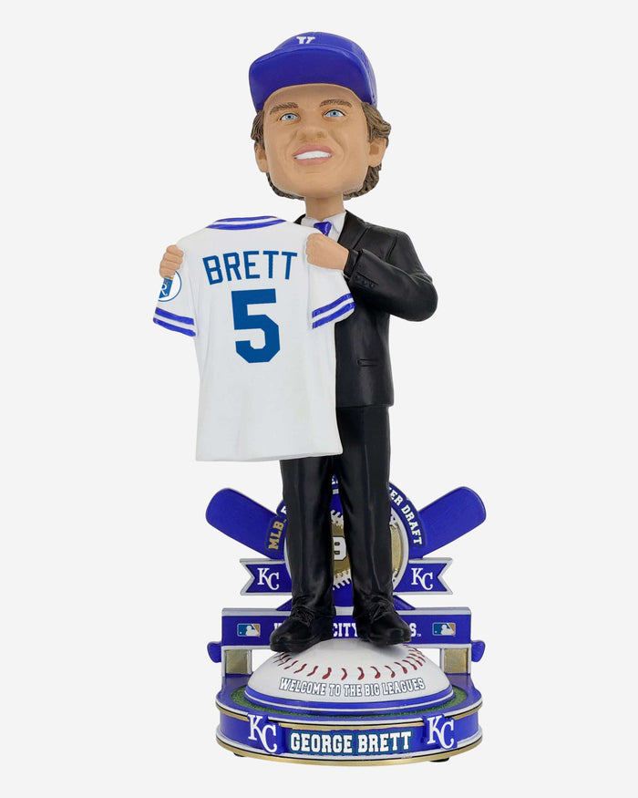 George Brett Kansas City Royals 1971 Draft Pick Bobblehead FOCO - FOCO.com