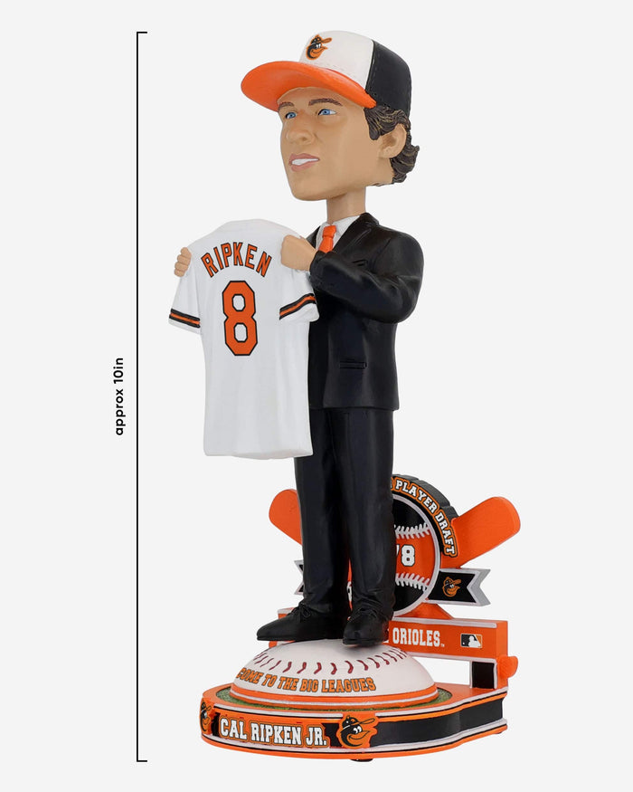 Cal Ripken Jr Baltimore Orioles 1978 Draft Pick Bobblehead FOCO - FOCO.com