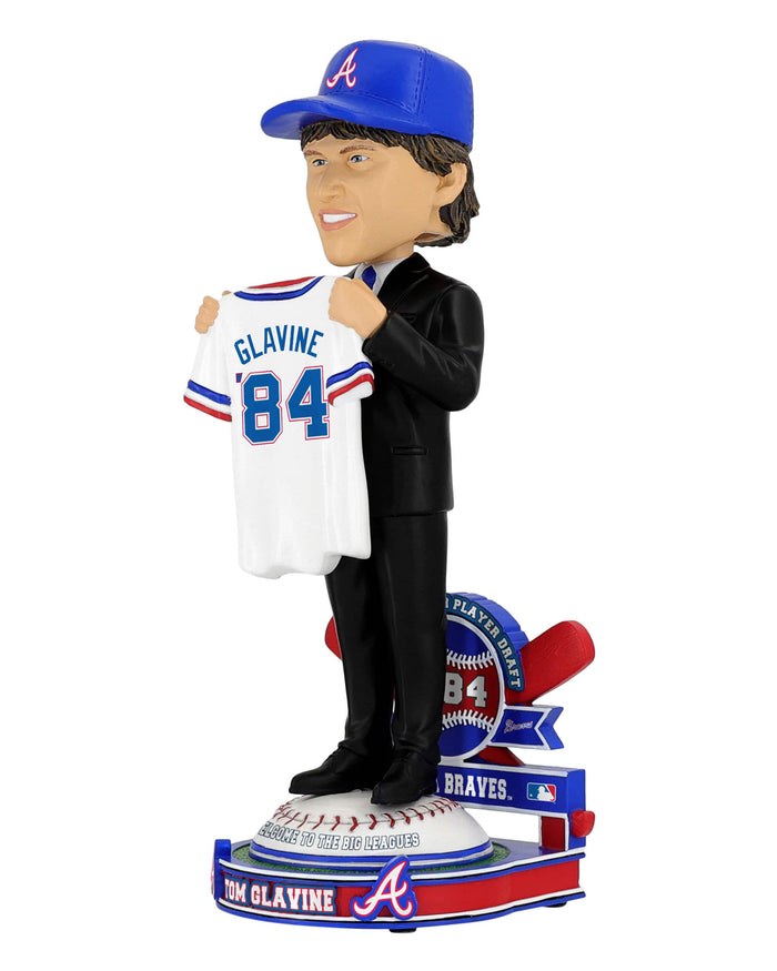 Tom Glavine Atlanta Braves 1984 MLB Draft Pick Bobblehead FOCO - FOCO.com