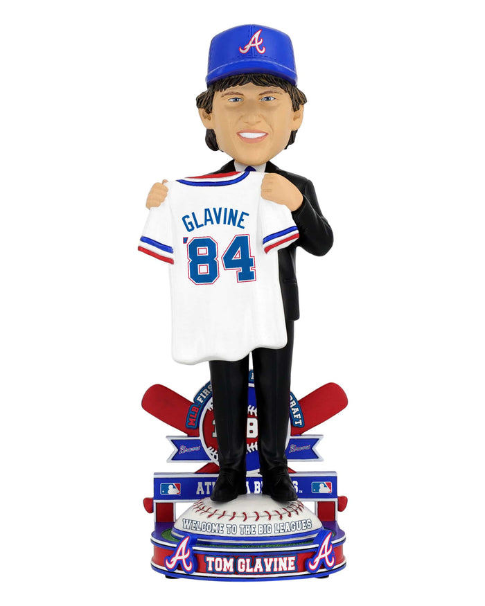 Tom Glavine Atlanta Braves 1984 MLB Draft Pick Bobblehead FOCO - FOCO.com