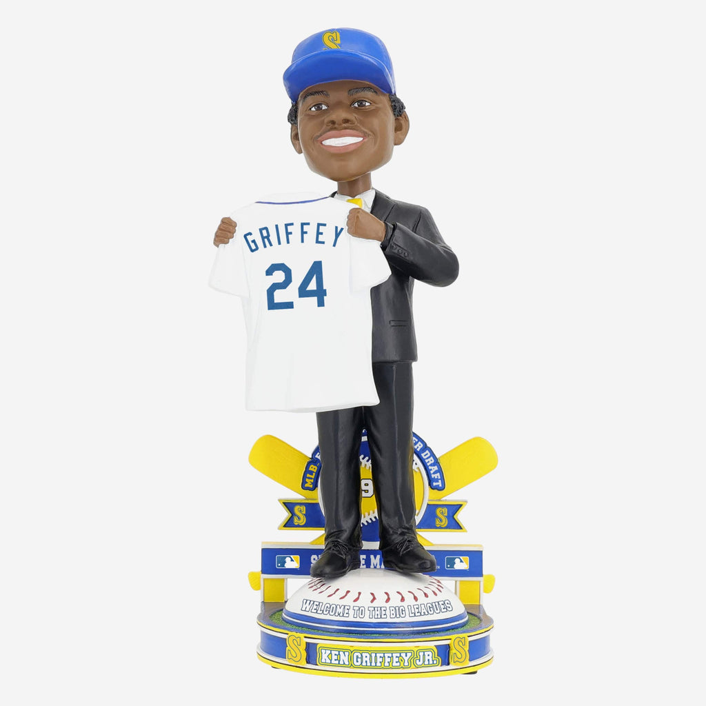 Ken Griffey Jr Seattle Mariners 1987 Draft Pick Bobblehead FOCO - FOCO.com