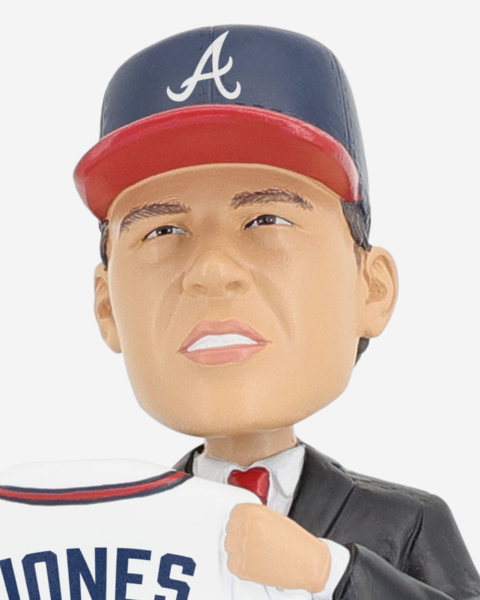 Chipper Jones Atlanta Braves 1990 Draft Pick Bobblehead FOCO - FOCO.com