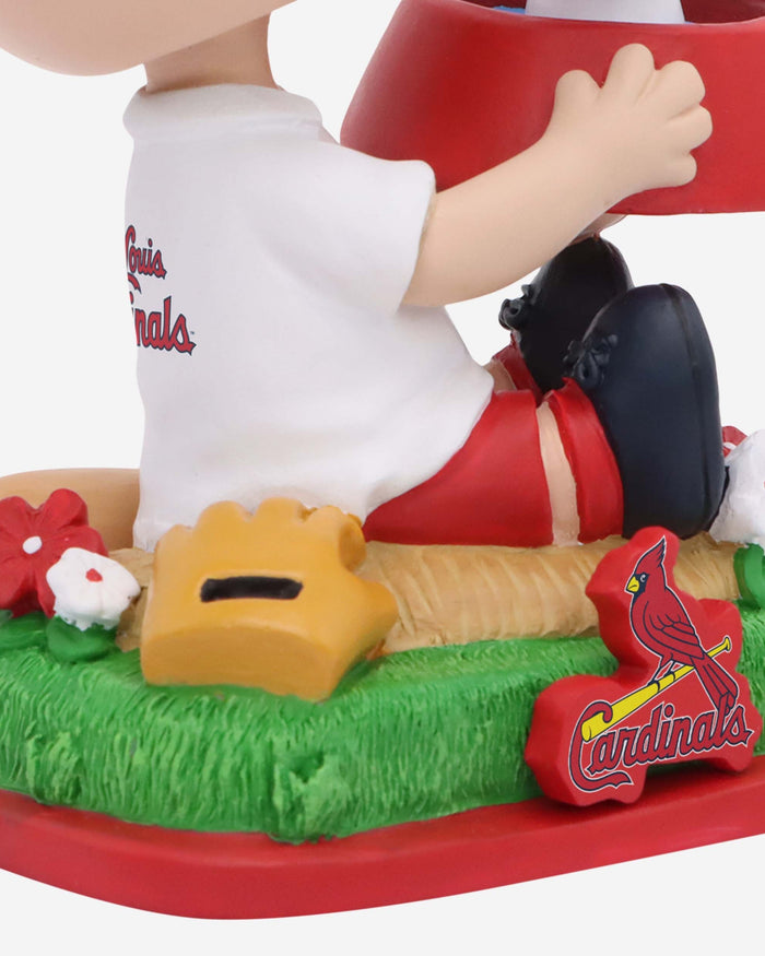 St Louis Cardinals Charlie Brown & Snoopy Peanuts Dual Mini Bighead Bobblehead FOCO - FOCO.com
