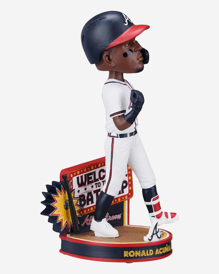 Ronald Acuna Jr Atlanta Braves Bat Flip Bobblehead FOCO - FOCO.com