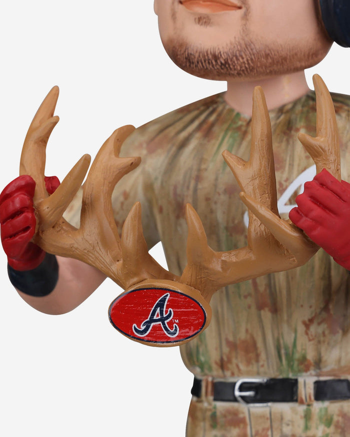 Austin Riley Atlanta Braves Camo Bobblehead FOCO - FOCO.com