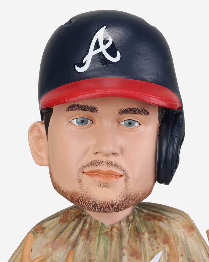 Austin Riley Atlanta Braves Camo Bobblehead FOCO - FOCO.com