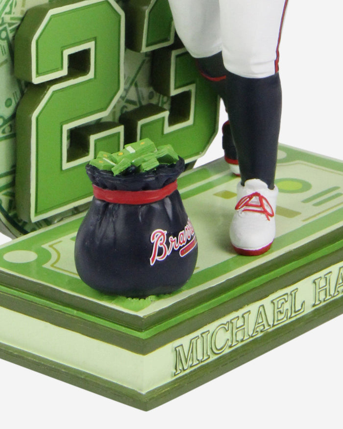 Michael Harris II Atlanta Braves Money Mike Bobblehead FOCO - FOCO.com