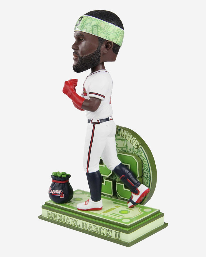 Michael Harris II Atlanta Braves Money Mike Bobblehead FOCO - FOCO.com