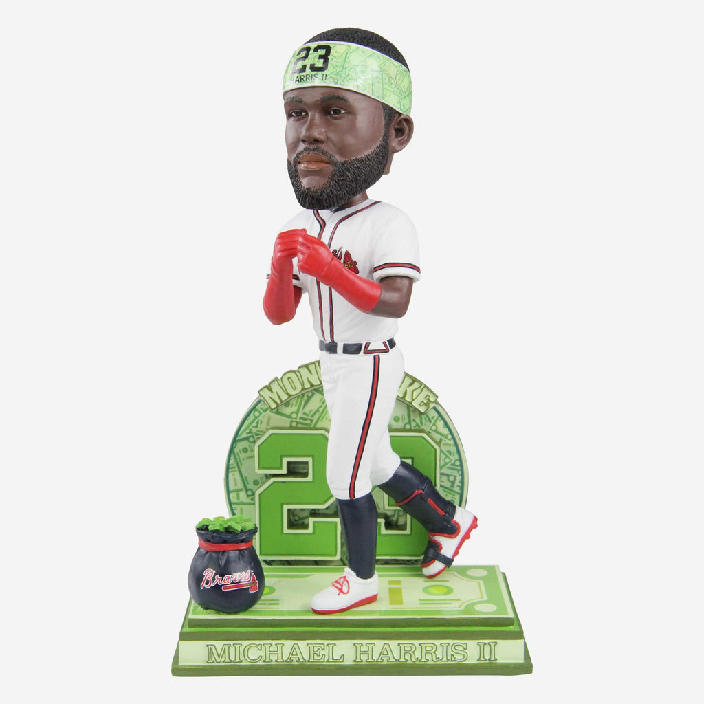 Michael Harris II Atlanta Braves Money Mike Bobblehead FOCO - FOCO.com