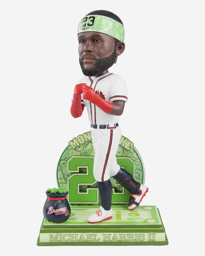 Michael Harris II Atlanta Braves Money Mike Bobblehead FOCO - FOCO.com