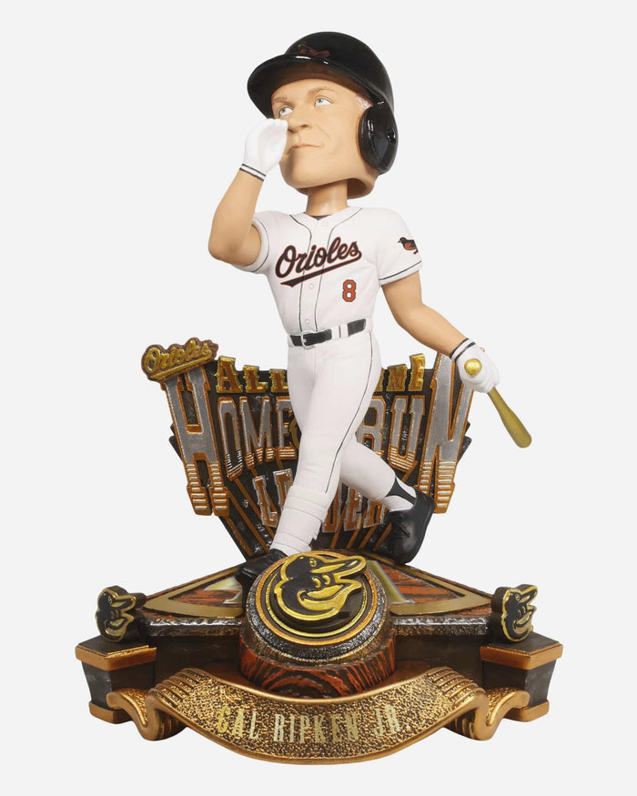 Cal Ripken Jr Baltimore Orioles All-Time Franchise Home Run King Bobblehead FOCO - FOCO.com