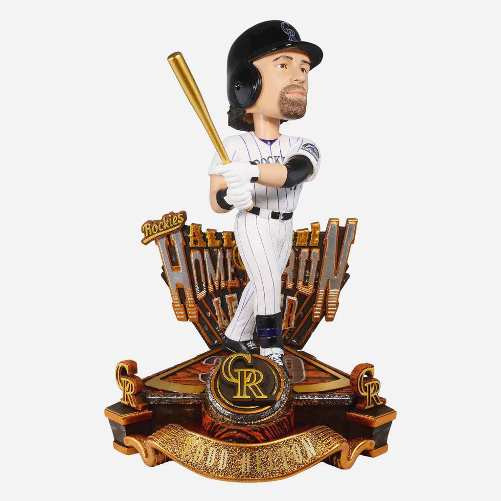 Todd Helton Colorado Rockies All-Time Franchise Home Run Leader Commemorative Bobblehead FOCO - FOCO.com