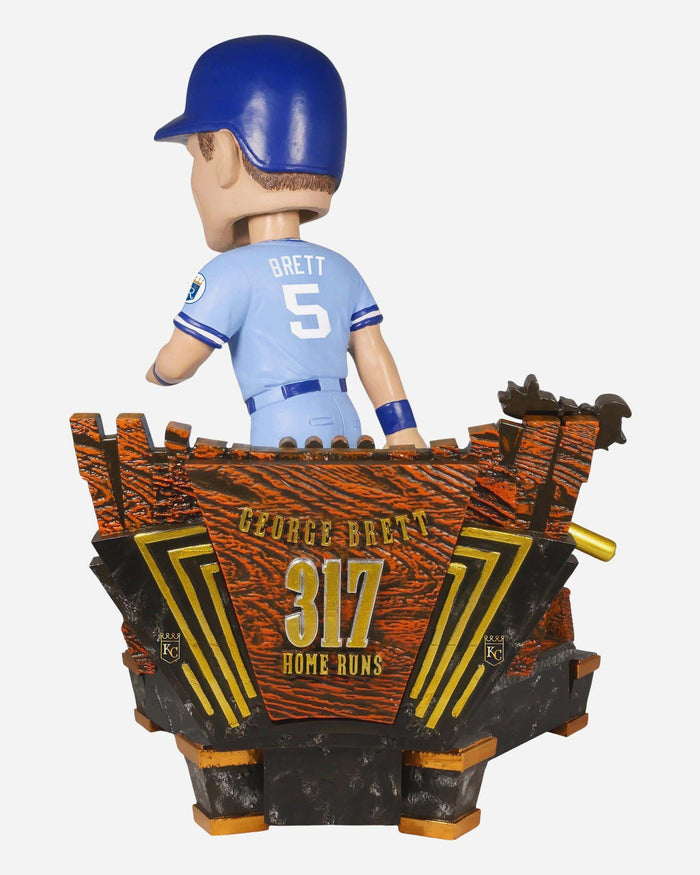 George Brett Kansas City Royals Franchise All Time Home Run Leader Bobblehead FOCO - FOCO.com