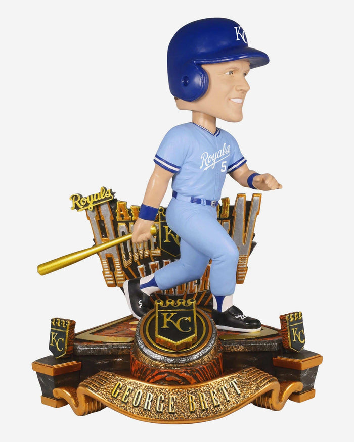 George Brett Kansas City Royals Franchise All Time Home Run Leader Bobblehead FOCO - FOCO.com