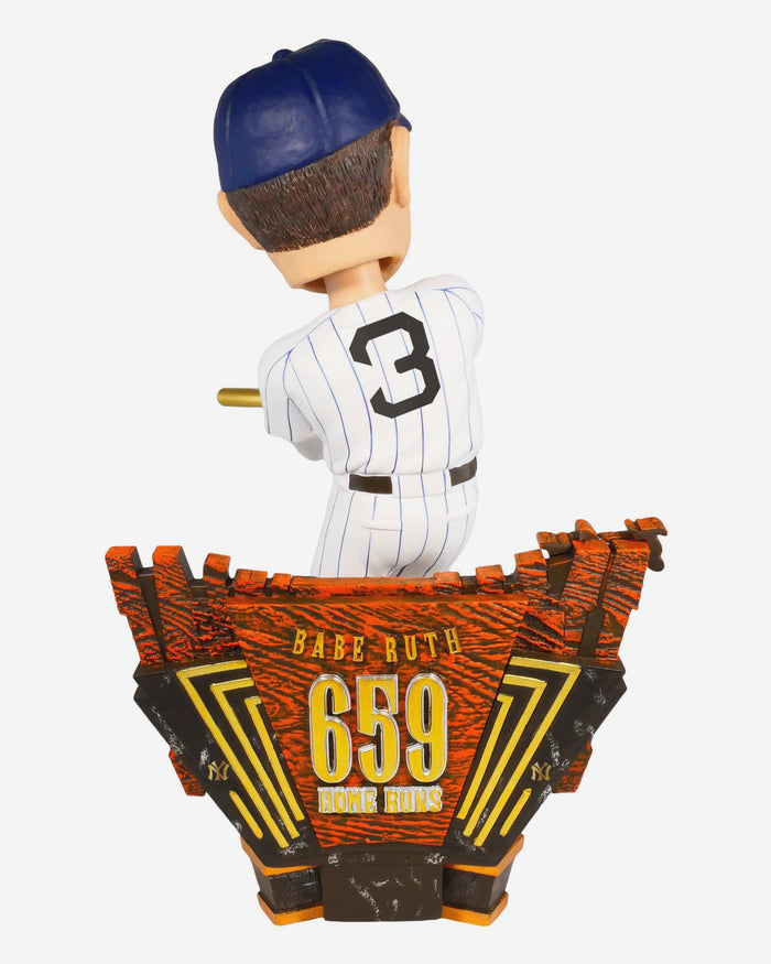 Babe Ruth New York Yankees Franchise All-Time Home Run King Bobblehead FOCO - FOCO.com