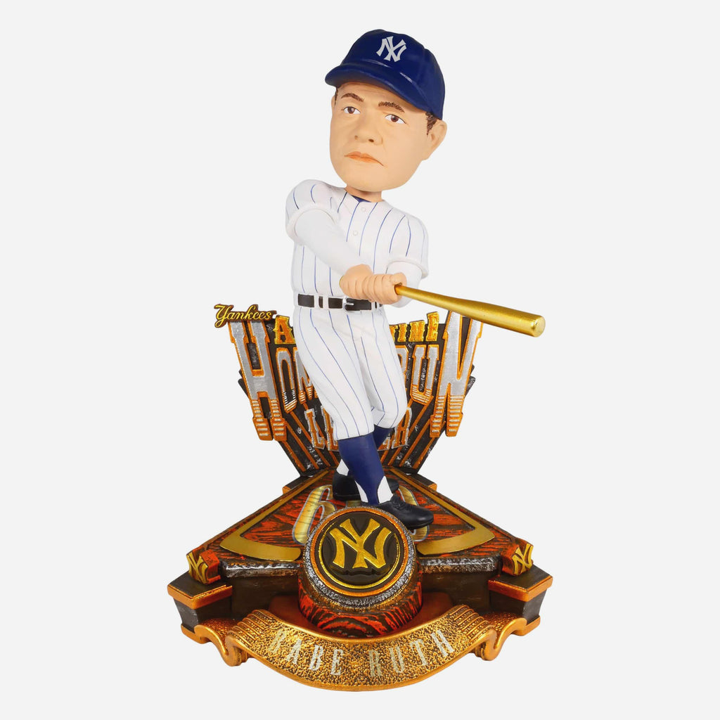 Babe Ruth New York Yankees Franchise All-Time Home Run King Bobblehead FOCO - FOCO.com