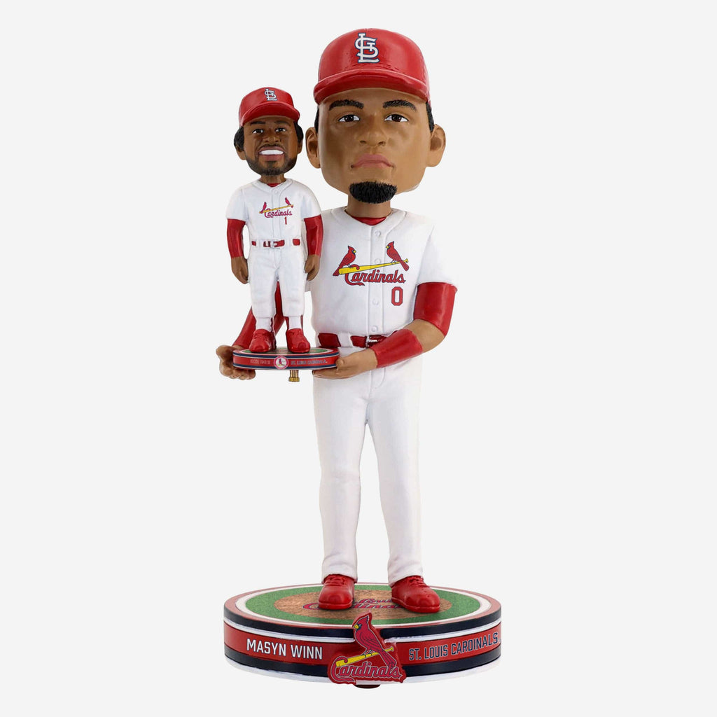 Masyn Winn & Ozzie Smith St Louis Cardinals Bobble Dubblz Friendz Bobblehead FOCO - FOCO.com