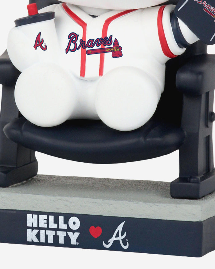 Hello Kitty® Atlanta Braves At The Ball Game Mini Bobblehead