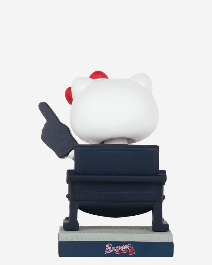 Hello Kitty® Atlanta Braves At The Ball Game Mini Bobblehead