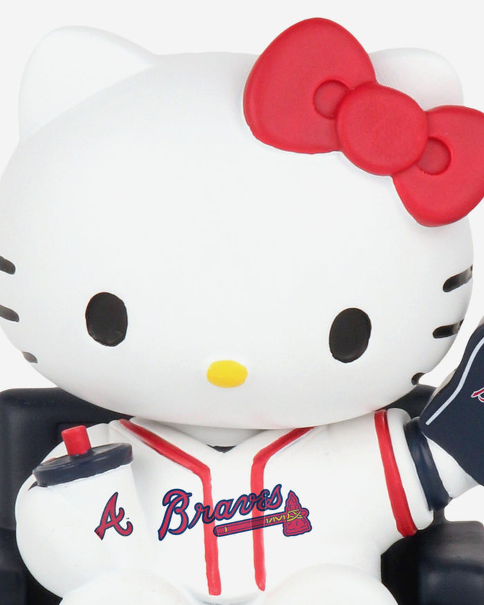 Hello Kitty® Atlanta Braves At The Ball Game Mini Bobblehead