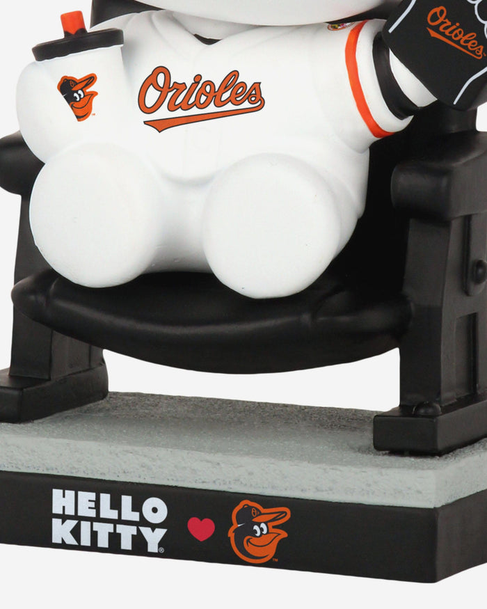 Hello Kitty® Baltimore Orioles At The Ball Game Mini Bobblehead
