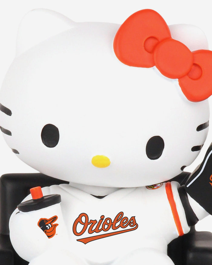Hello Kitty® Baltimore Orioles At The Ball Game Mini Bobblehead