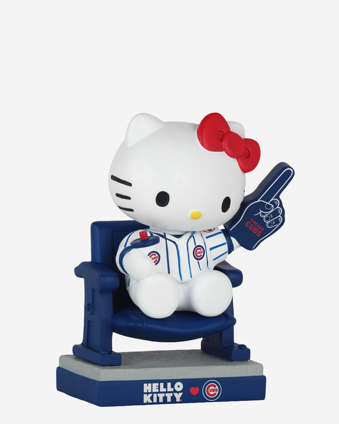 Hello Kitty® Chicago Cubs At The Ball Game Mini Bobblehead