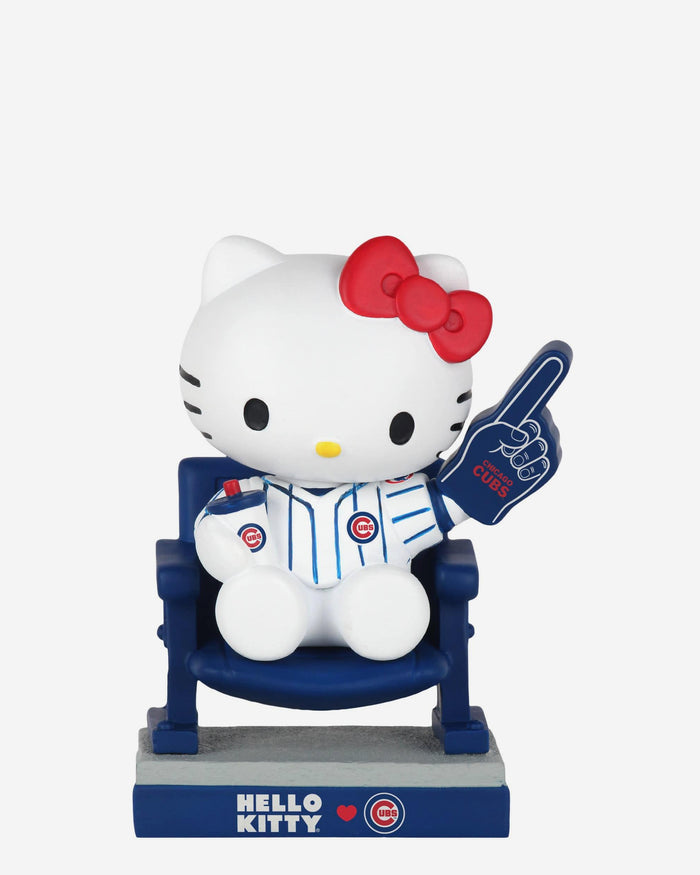 Hello Kitty® Chicago Cubs At The Ball Game Mini Bobblehead
