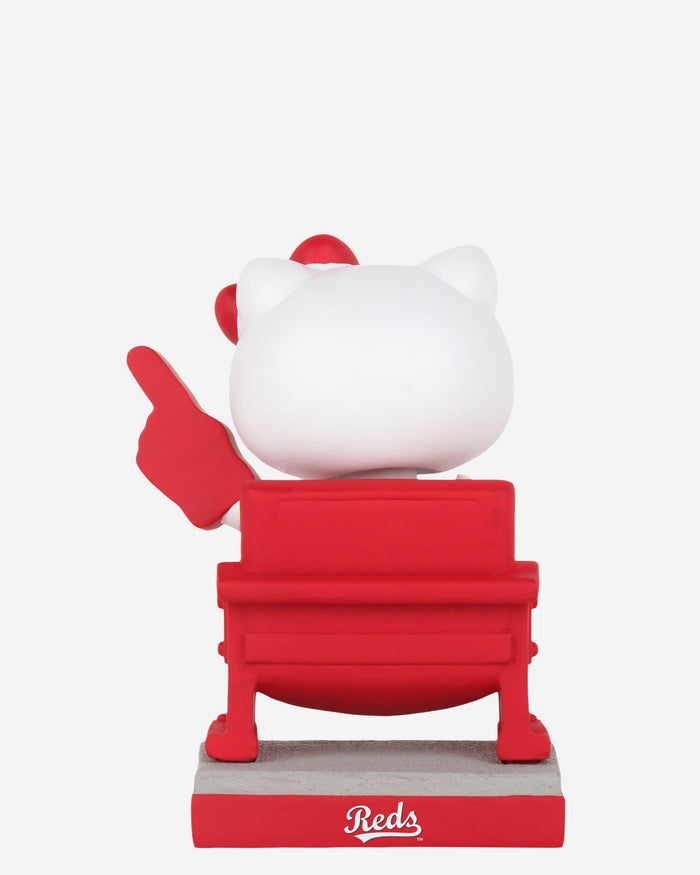 Hello Kitty® Cincinnati Reds At The Ball Game Mini Bobblehead