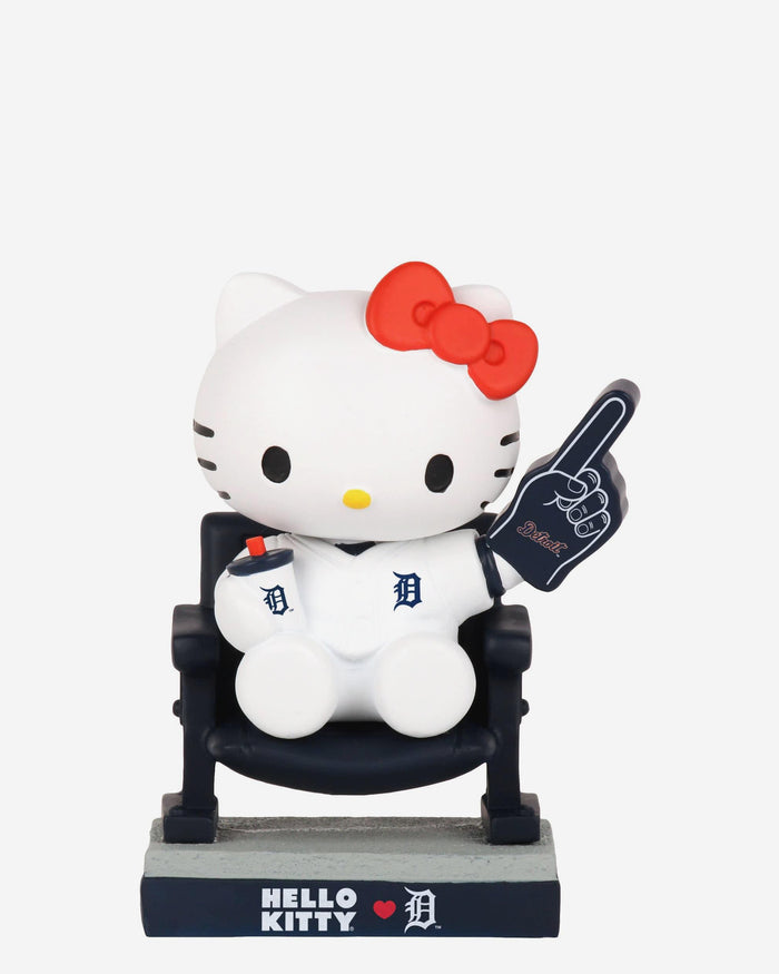 Hello Kitty® Detroit Tigers At The Ball Game Mini Bobblehead