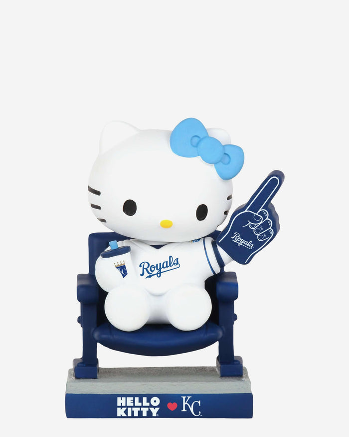 Hello Kitty® Kansas City Royals At The Ball Game Mini Bobblehead