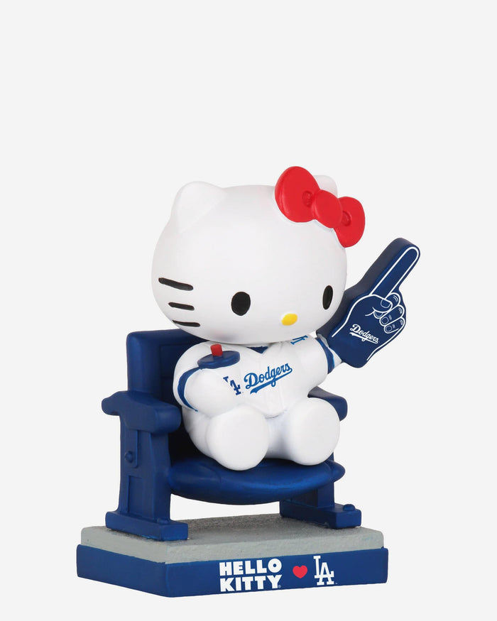 Hello Kitty® Los Angeles Dodgers At The Ball Game Mini Bobblehead