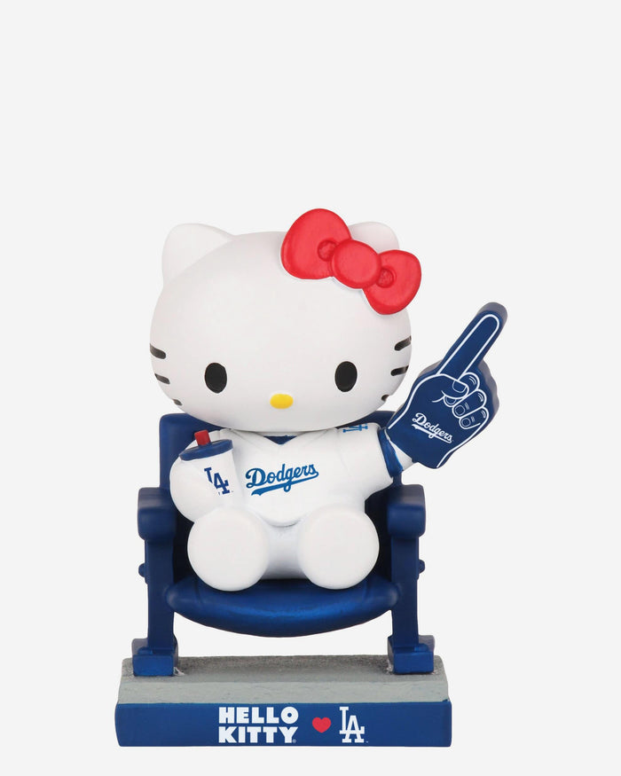 Hello Kitty® Los Angeles Dodgers At The Ball Game Mini Bobblehead